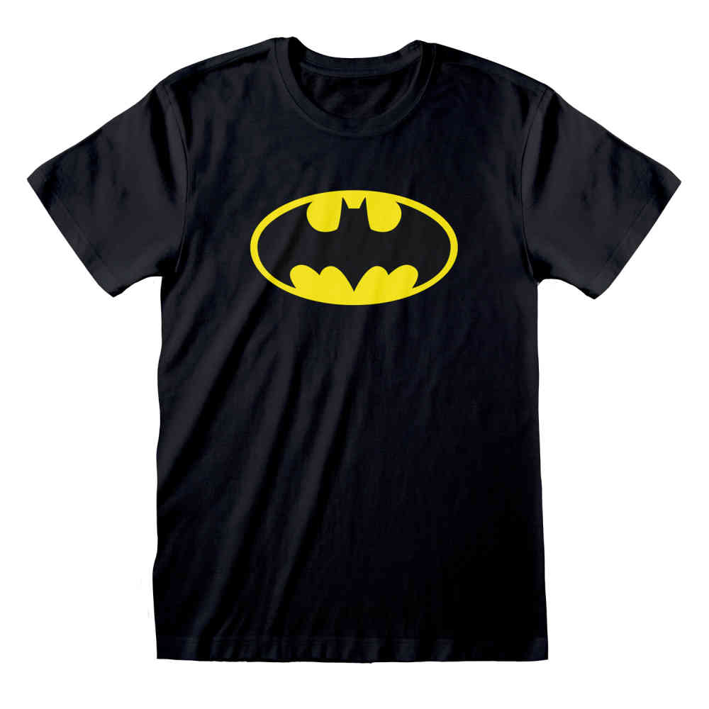DC Comics Batman - Logo Herren T-Shirt - Schwarz
